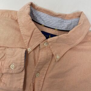 Ralph Lauren Peach Casual Button Down Shirt